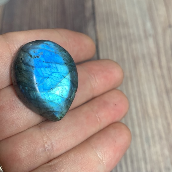 Labradorite pendant high flash-no hole - Picture 5 of 7